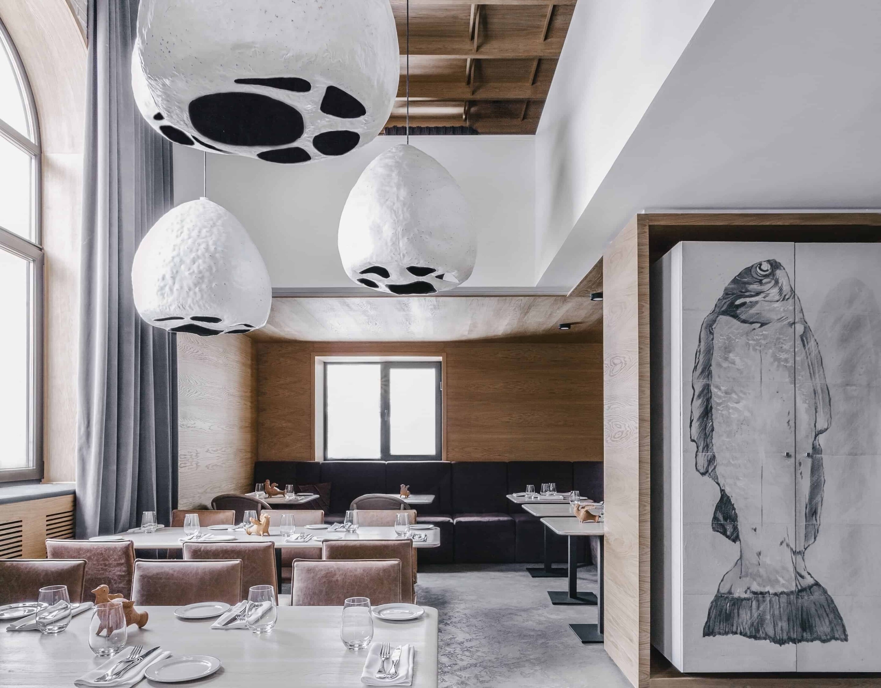 Interior design commercial portfolio studio MAKHNO